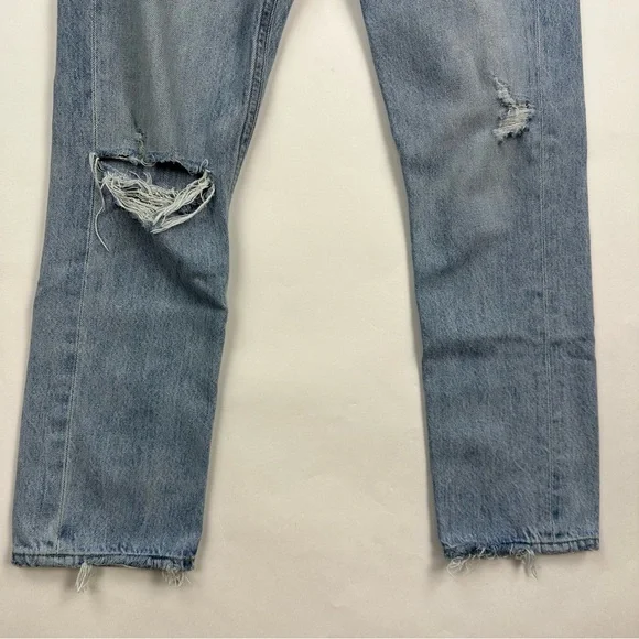 AGOLDE Riley Distressed Jeans Size 25 - Picture 3 of 9